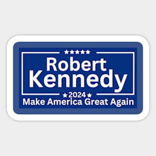 make america great again Robert F. Kennedy Jr rfk jr 2024 Sticker